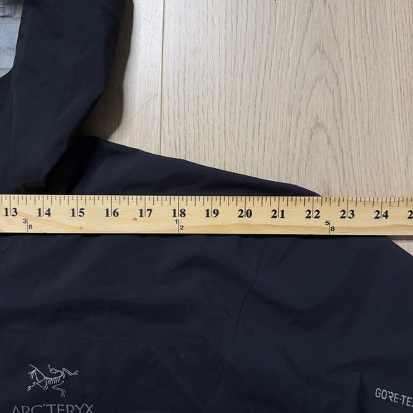 Arcteryx Zeta AR Full Zip Gore-Tex Waterproof Shell Jacket Mens Large Black 2018 - Picture 16 of 16